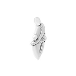 Sterling Silver 'Family' Pendant - One Parent, One Child